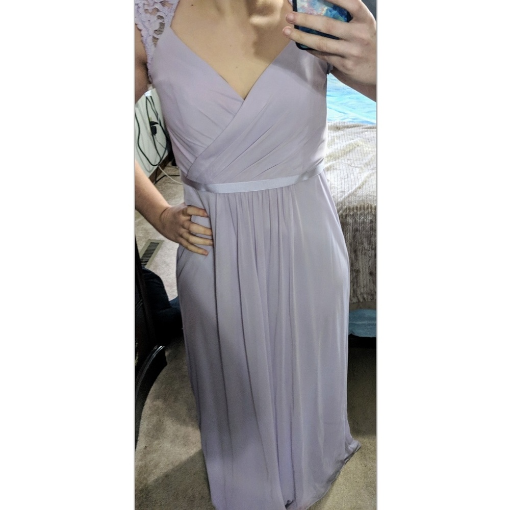 David’s Bridal Long Dress in Iris